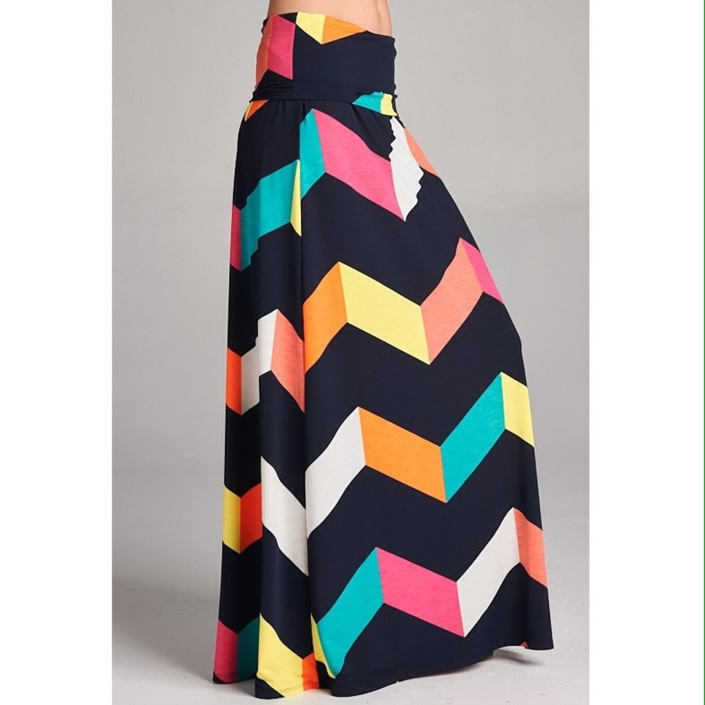 Colorful Maxi Skirt